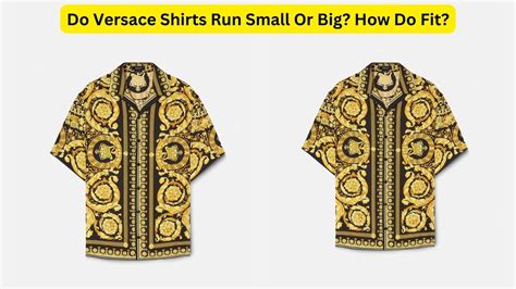 does versace collection shirts run small|authentic Versace shirt.